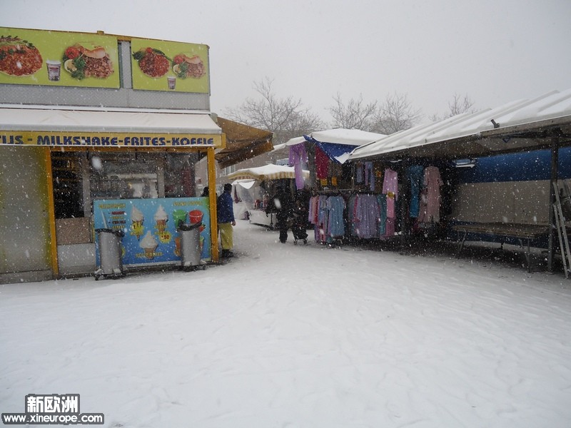 我在欧洲，第一次遇到下雪，片刻，就把买菜的人，下跑了。.jpg