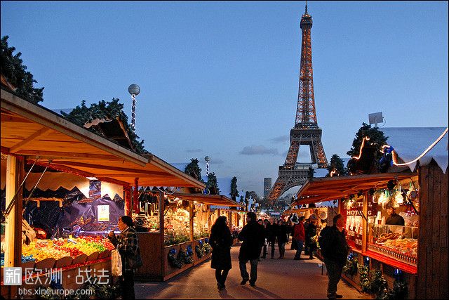 巴黎香街圣诞集市开始啦！