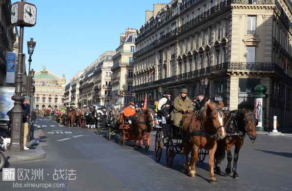 11月24日本周日，巴黎各大街道将进行马队游行！