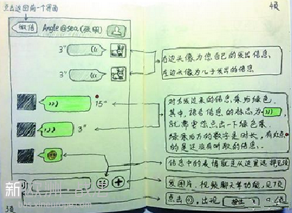 男子手绘微信说明书给父母 称我跟父母没秘密