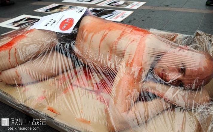 法国动物维权者被“明码标价” 抗议肉类过度消费