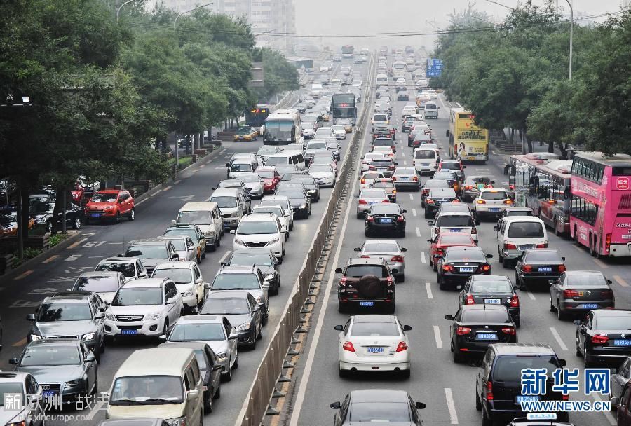 你能想象吗？北京“无车日”街景是这样