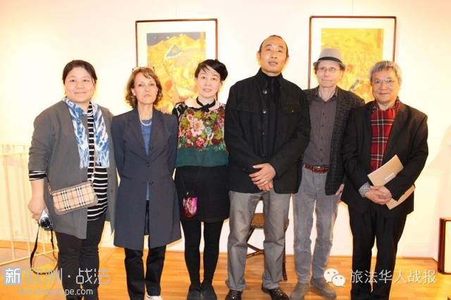 工笔深处藏意境：商京奎画展在巴黎揭幕，展出至本月14日