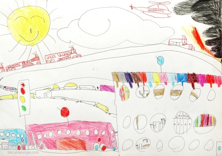Anan 4 岁画  彩色铅笔想象画0。.jpg