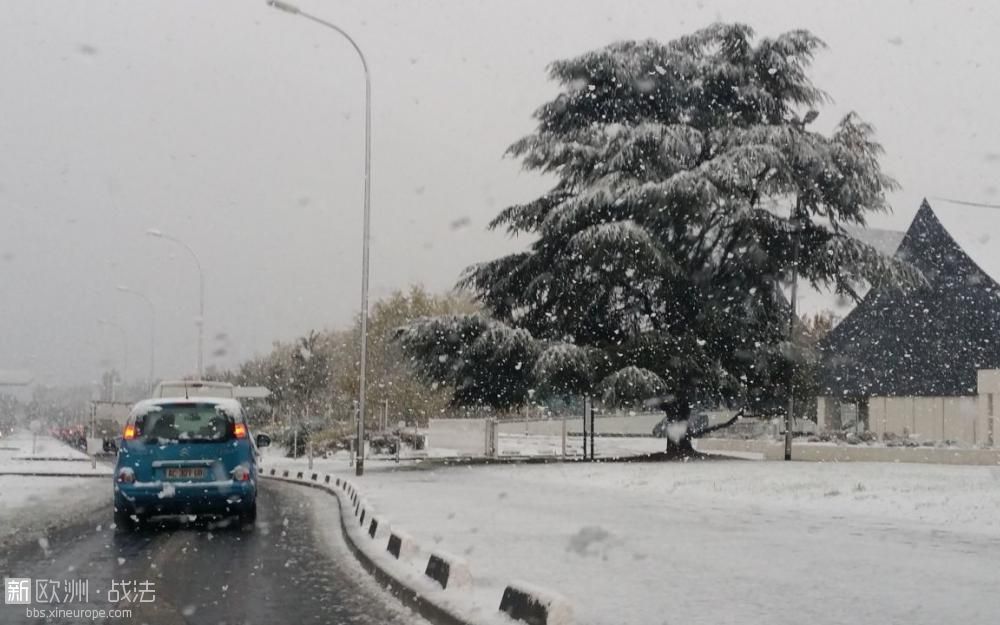 凛冬已至 司机注意！大巴黎持续冰雪天气橙色警报