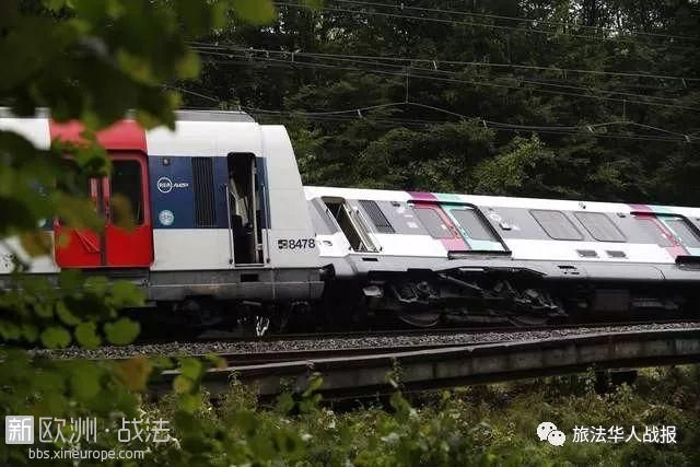 “出轨”酿祸：巴黎大区快铁侧翻，七人受伤包括孕妇