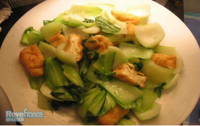 青菜豆腐泡