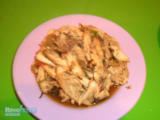 冬菜鸡丝