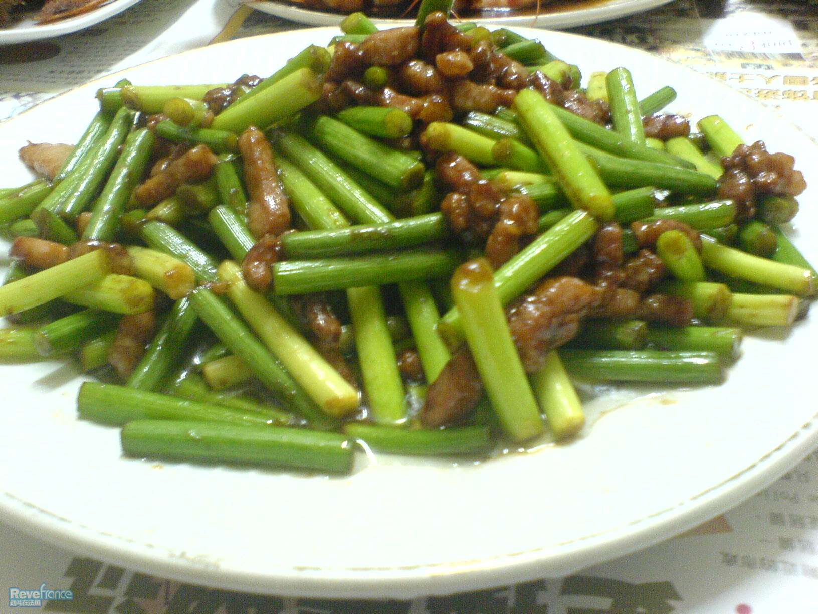 肉炒蒜薹