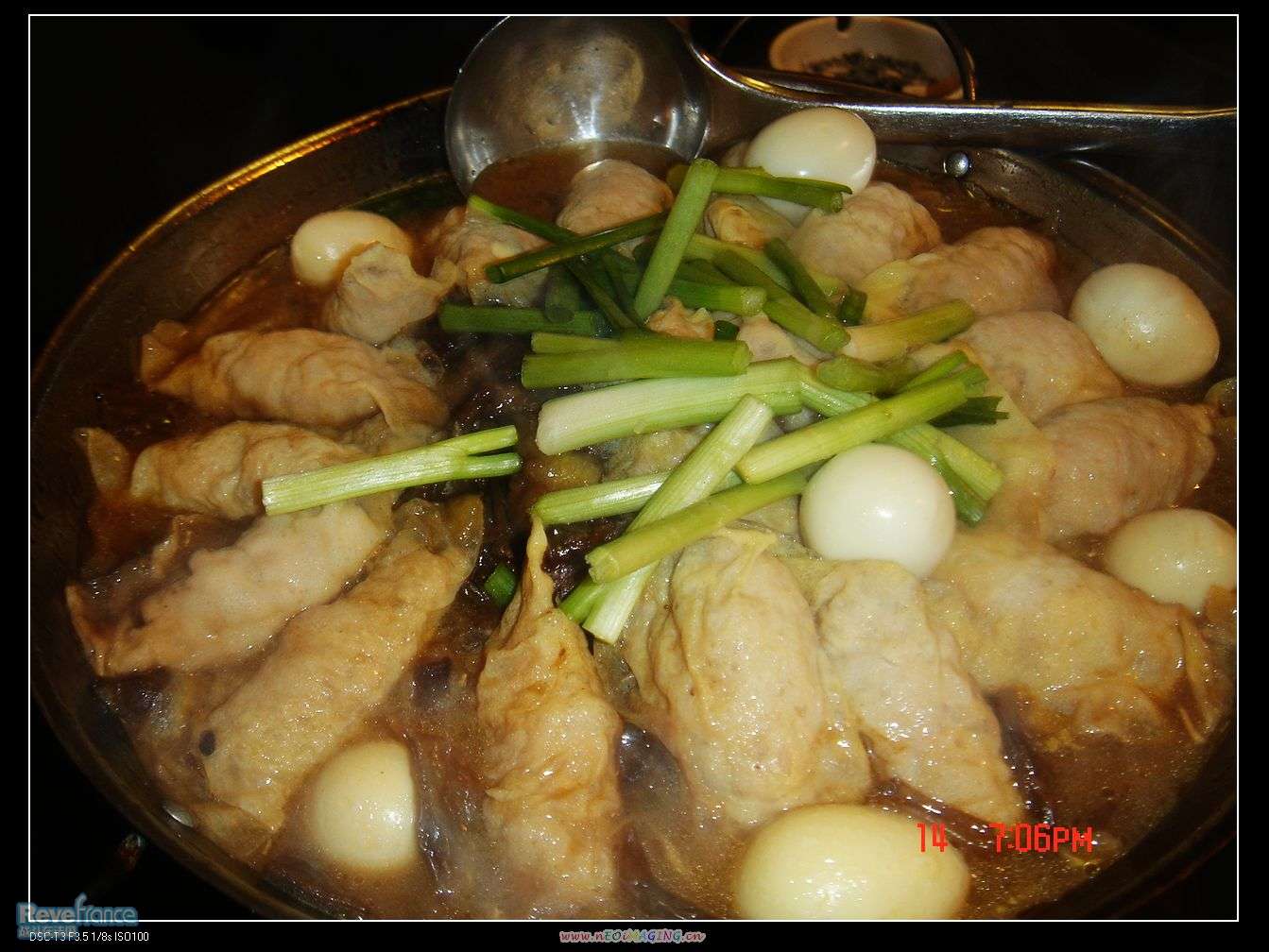 徽州锅，蛋饺梅菜红烧肉鹌鹑蛋锅