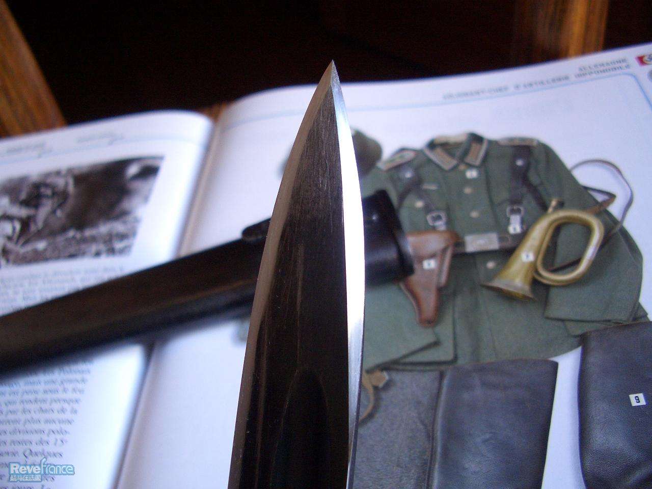 南斯拉夫1944年造黑色夜战版毛瑟98刺刀15.JPG