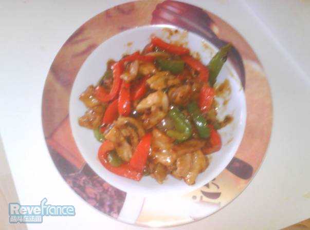 青椒炒肉片