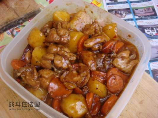 土豆烧排骨
