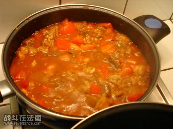 番茄烧牛肉