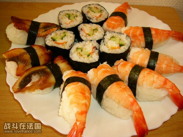 自己做寿司.JPG