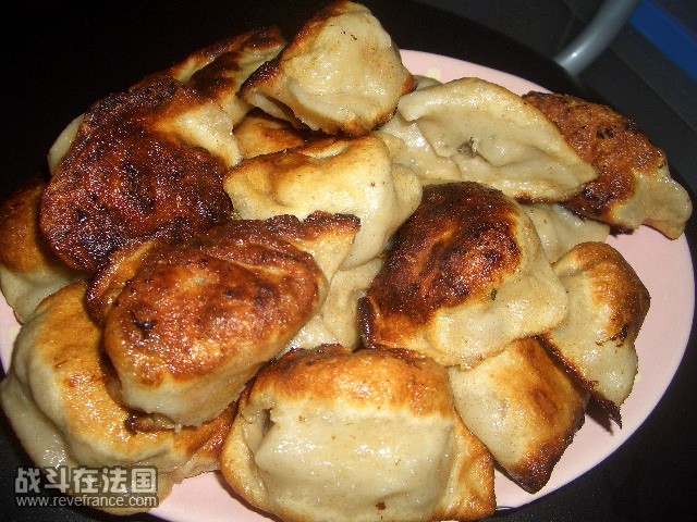 韭菜牛肉煎饺