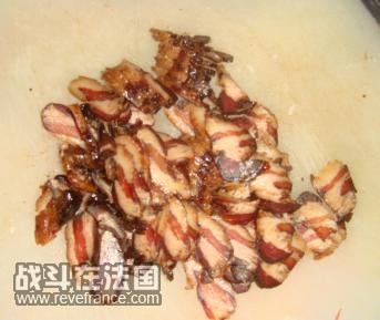 腊肉片