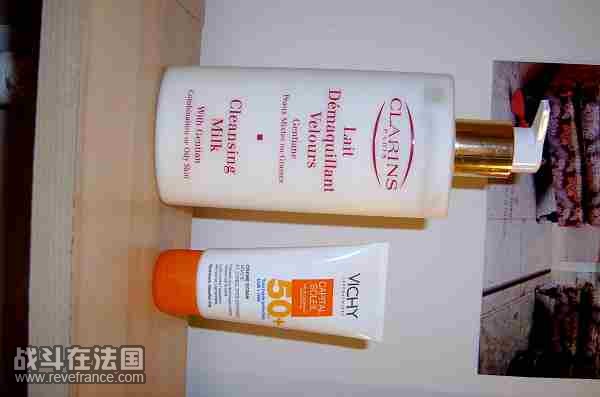 薇姿的50+防晒霜，如有人需要也便宜处理3欧好了，基本没用。CLARINS（250ML）的洗盘洗面奶，买了2个月，是在太懒了，原价  ...