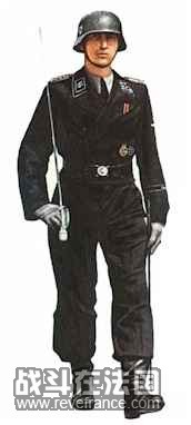 穿３６型ＳＳ黑色装甲服的武装ＳＳ中校.jpg