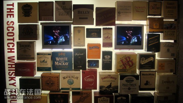 whisky experience里的包装盒展示