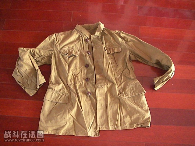 老爸从军时的旧军装