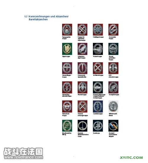 金属帽徽（贝雷帽）