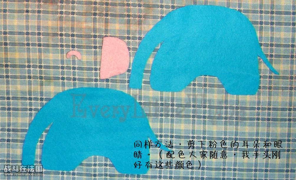 如果有“水消笔”的JMS可以直接在布料上画，然后剪，更方便