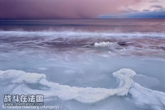 傍晚冰、海、雪景/奥瑟亚・哈勃格(匈牙利)