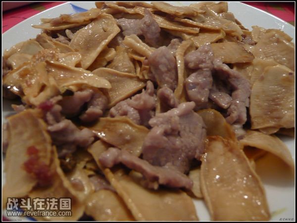 冬笙片炒肉