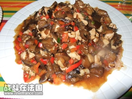 茄子鸡肉—简易版的茄响