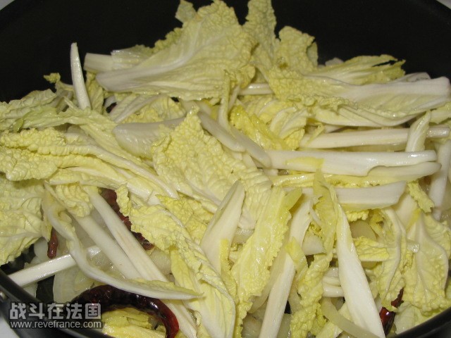 然后下大白菜