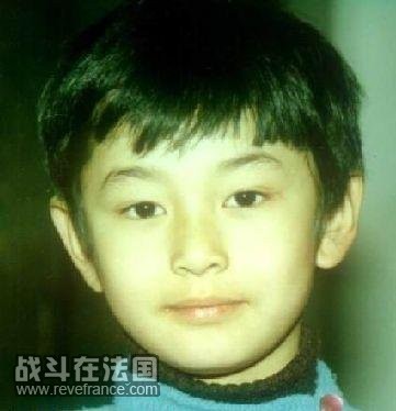 黄晓明小时候的照片