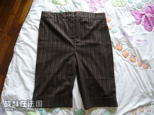 咖啡色中裤 T38 VERTBAUDET 9成新 4欧