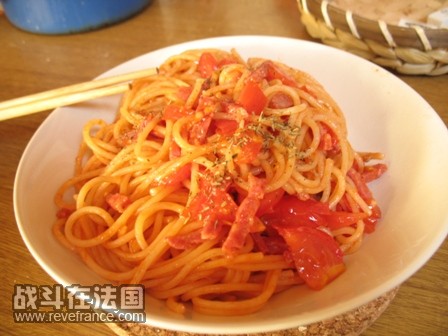 炒意大利面