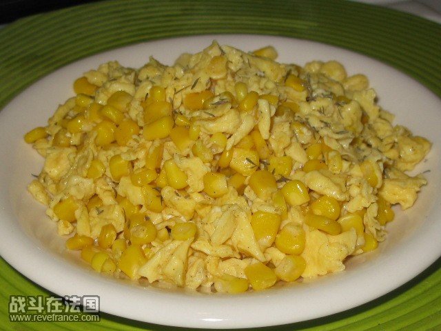 花式炒蛋之玉米炒蛋