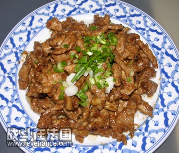 京酱肉丝 没有甜面酱 用的韩国黄酱和海鲜酱