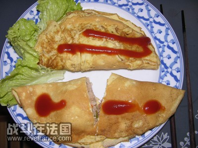 海鲜蛋包饭