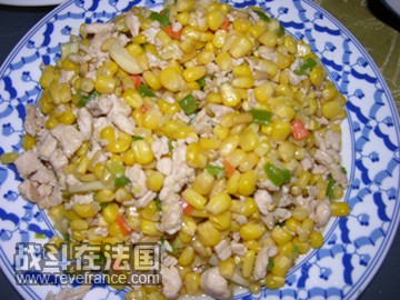 松子鸡米