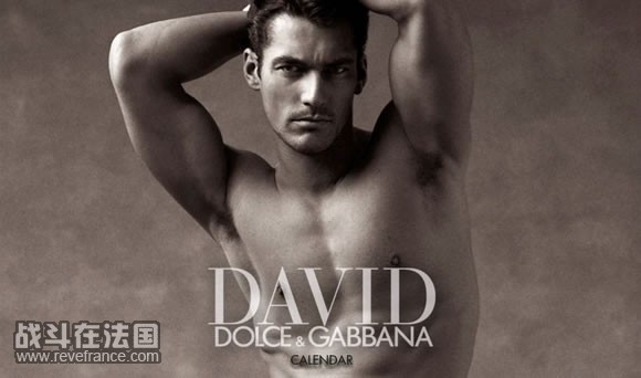 顶级男模David Gandy为Dolce&Gabbana拍摄的08年性感月历.jpg