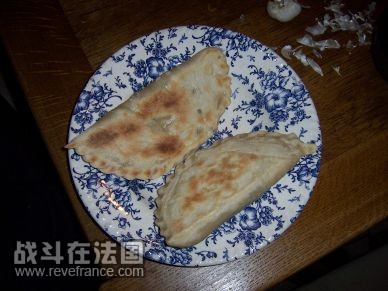 第一次做韭菜盒子