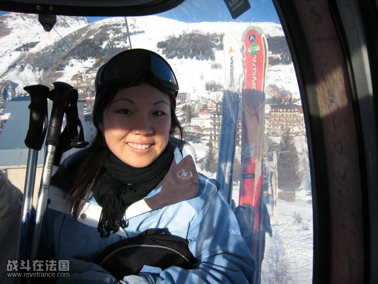 滑雪的, 在Les 2 Alpes