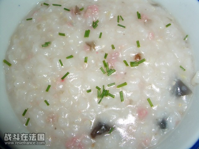 皮蛋瘦肉粥，郑重感谢球球的皮蛋赞助！