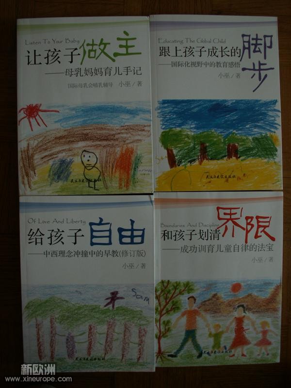 小巫的书，每本5欧，很厚的，都是300多页
