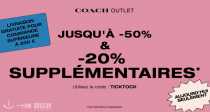 ⏰Coach你糊涂啊！官网奥莱1.6折起+24H闪促叠8折⚡️卡包23€！地板摩擦价收包包