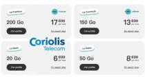 Coriolis 家手机套餐狂促开始！13.99欧享150G巨额流量！5G信号！低价巨额流量就选它！