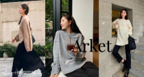 冬日报恩🔥ARKET官网针织+冬日配饰🐑全5折！美利奴毛线帽14€！罗纹毛衣、羊毛围巾44.5€！