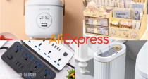 宿舍神器来AliExpress淘！桌面收纳、台灯、小电饭煲、排插、垃圾桶等低至0.99€收