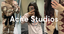 Acne Studios3折起+折上8折🌸收方块脸校园风卫衣、封面款开衫😐