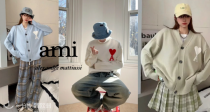 🍰全体再降💓AMI低至6折+叠8折❣经典羊毛高领毛衣256€！🔥收卫衣、开衫、围巾等！