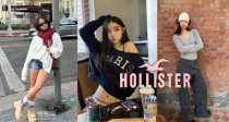 无门槛美式辣妹进阶手册📖Hollister大促3折起+叠8折💖超绝一字肩11€！Miu感毛衣针织19€！